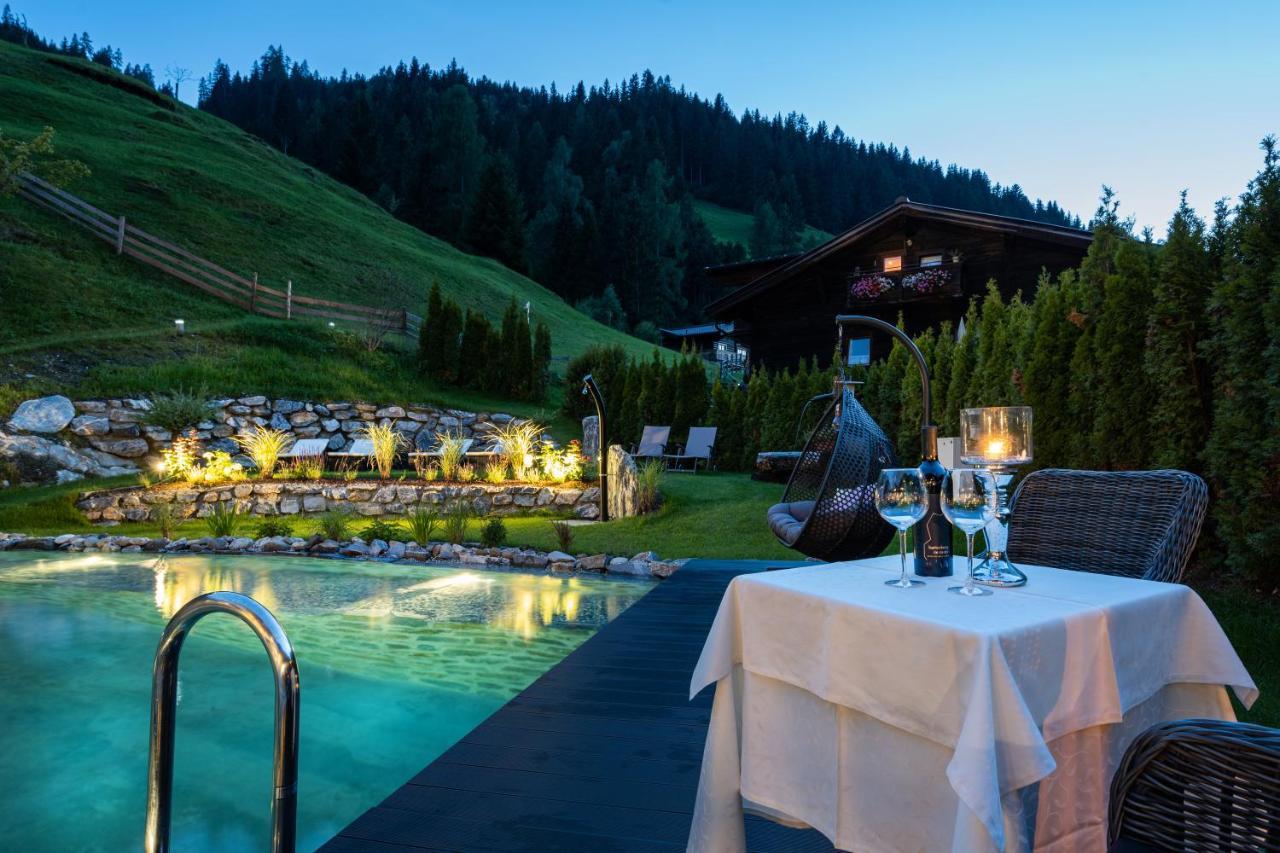 Naturhotel Huettenwirt Im Grossarltal Hüttschlag Eksteriør bilde