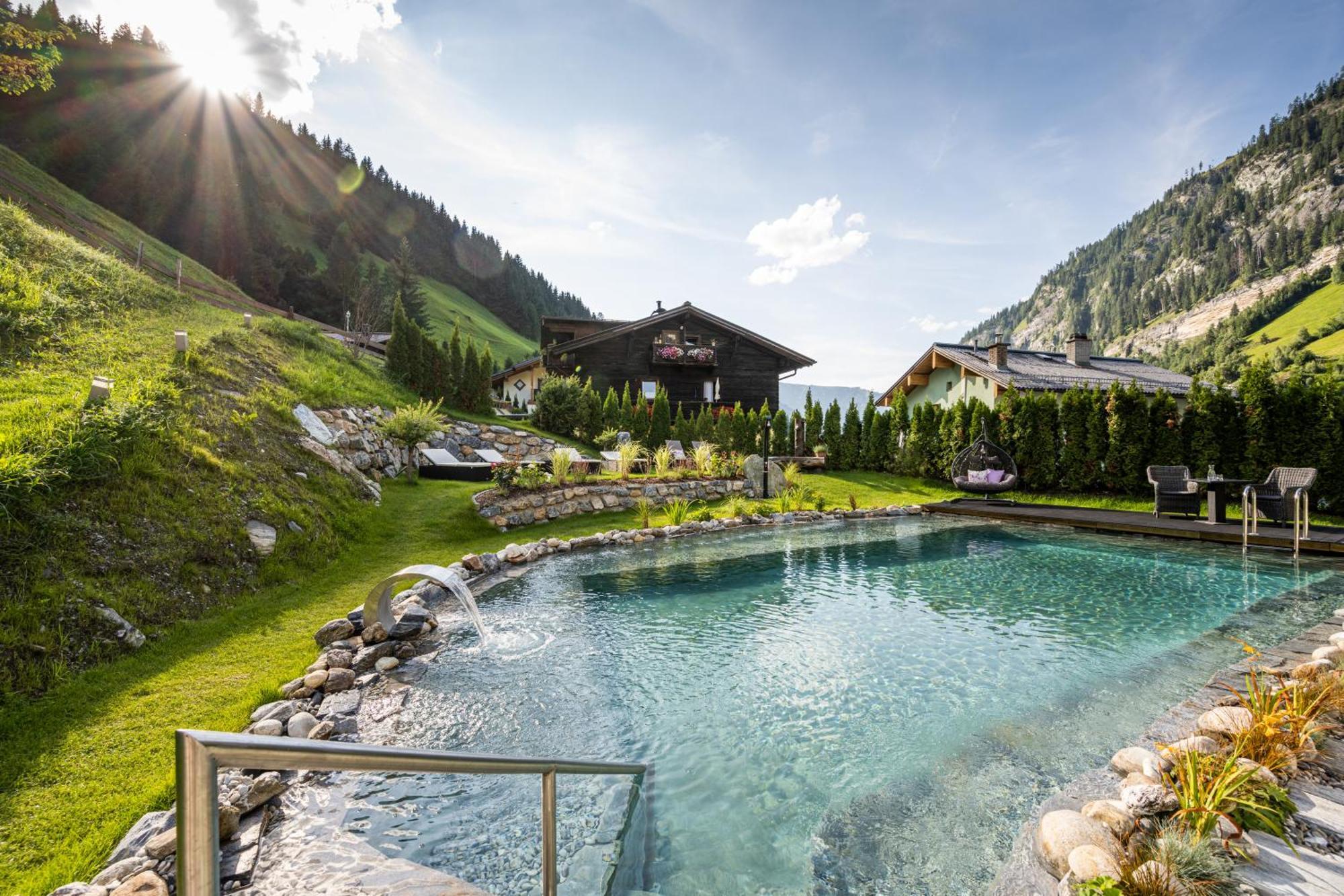 Naturhotel Huettenwirt Im Grossarltal Hüttschlag Eksteriør bilde