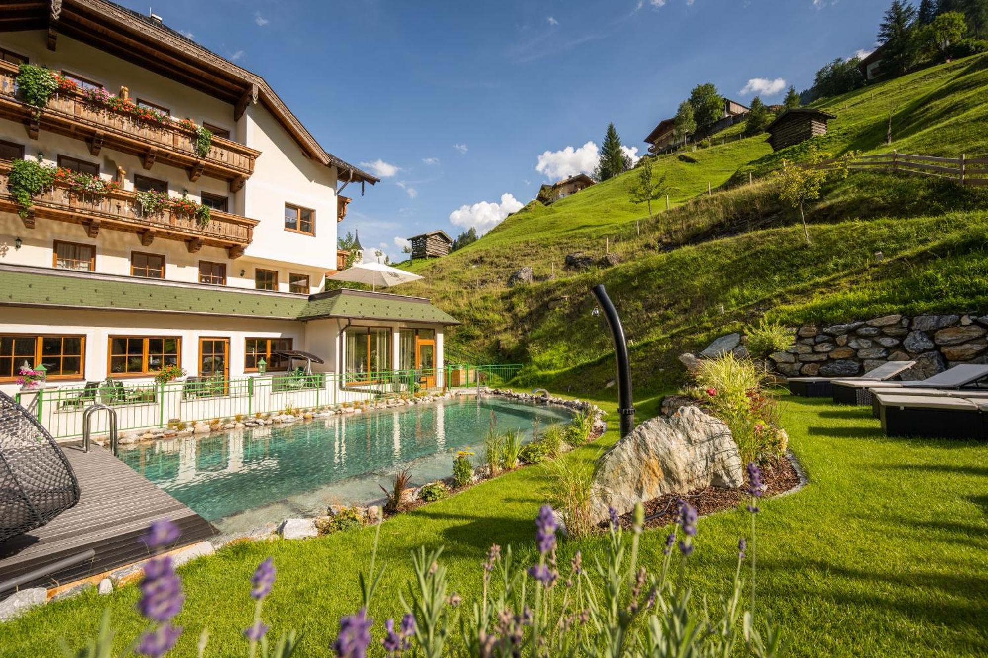 Naturhotel Huettenwirt Im Grossarltal Hüttschlag Eksteriør bilde