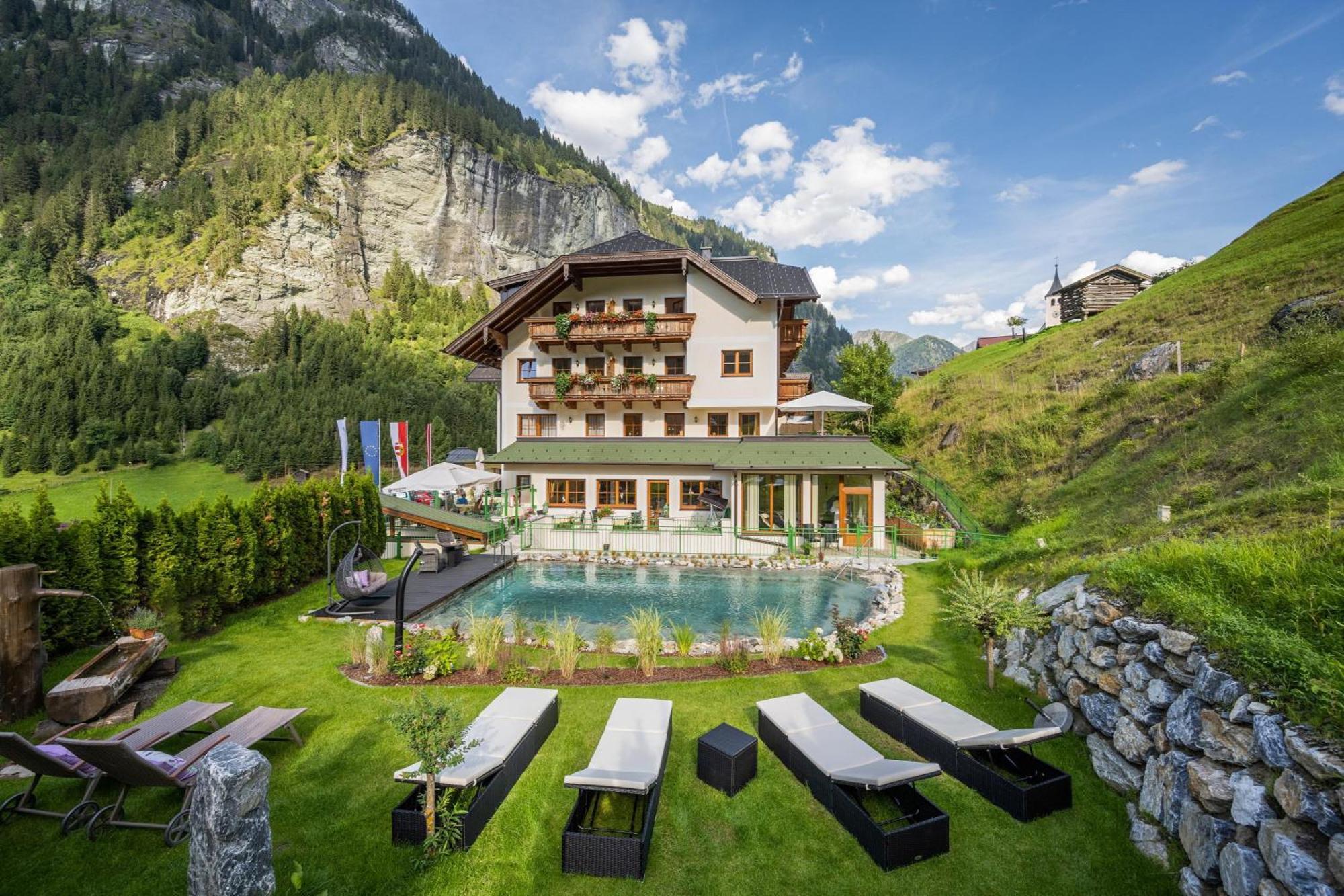 Naturhotel Huettenwirt Im Grossarltal Hüttschlag Eksteriør bilde